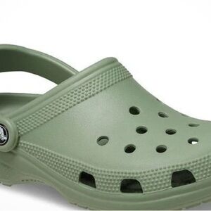 CROCS Sage Green Slip-On Footwear